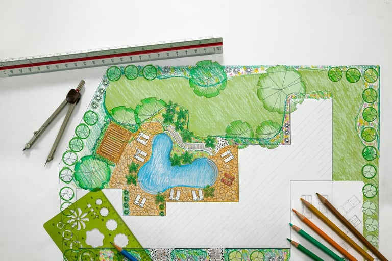 Progettazione giardino 3D